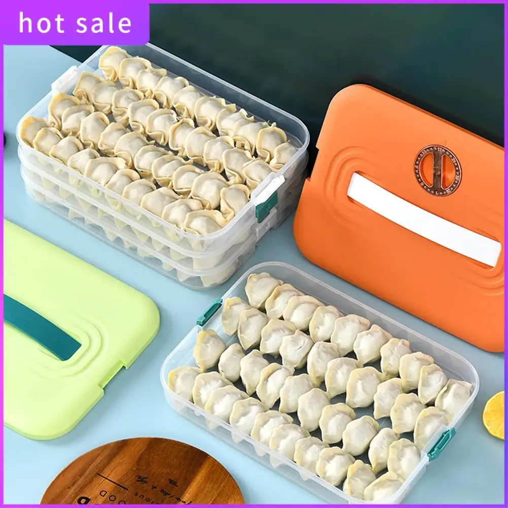 

LICG-Dumplings Box Storage Box Refrigerator Dumpling Freezing Multi-Layer Freeze Quick-Freeze Dumpling Box