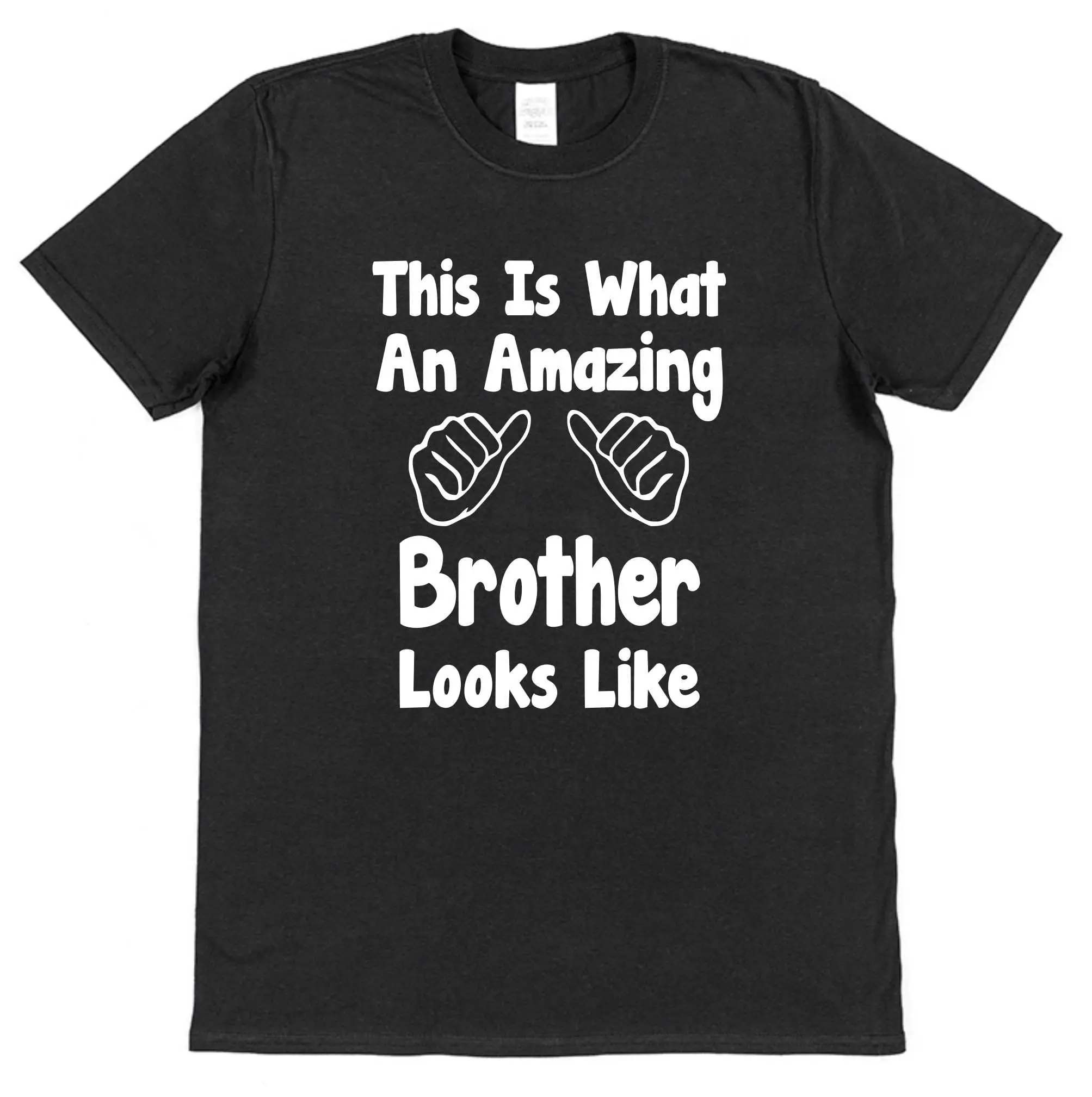 This is what an amazing Brother Looks Like T Shirt gift idea sister christmas birthday Funny Joke Novelty top