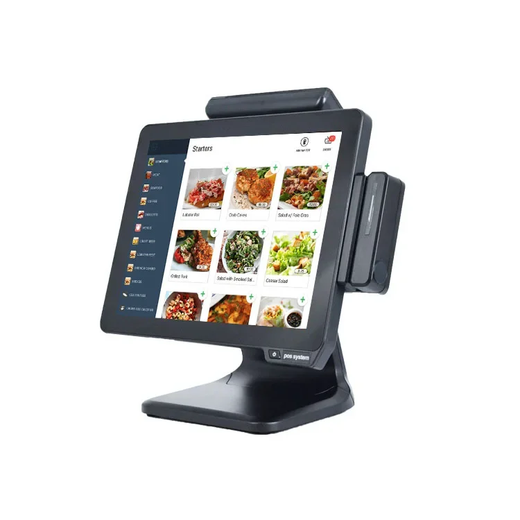 3years warrantyThe Latest 15Inch Capacitive Touch All In One epos system Pos Systems for restaurant