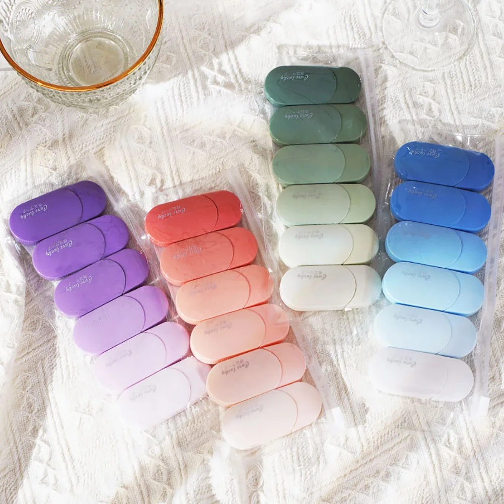 Juego de cintas correctoras de nivel alto de apariencia, 6 paquetes, gran capacidad, estudiantes, con cinta de corrección, papelería de estudio