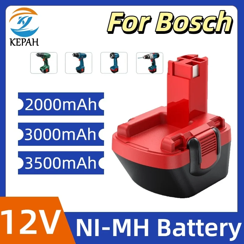 

Сменная аккумуляторная батарея Ni-MH, 12 В, 3500 мАч для Bosch BAT043 BAT045 BAT046 BAT049 BAT120 BAT139 GSB, аккумулятор для электроинструмента
