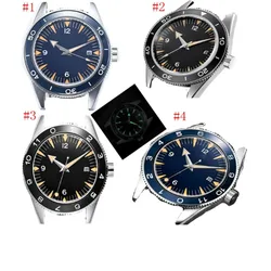 Sapphire Corgeut Sterile Face 41MM Watch Case+Dial+Hands+Bezel Luminous Ceramic Bezel Fit NH35 ETA 2836 Miyota 82 Serie