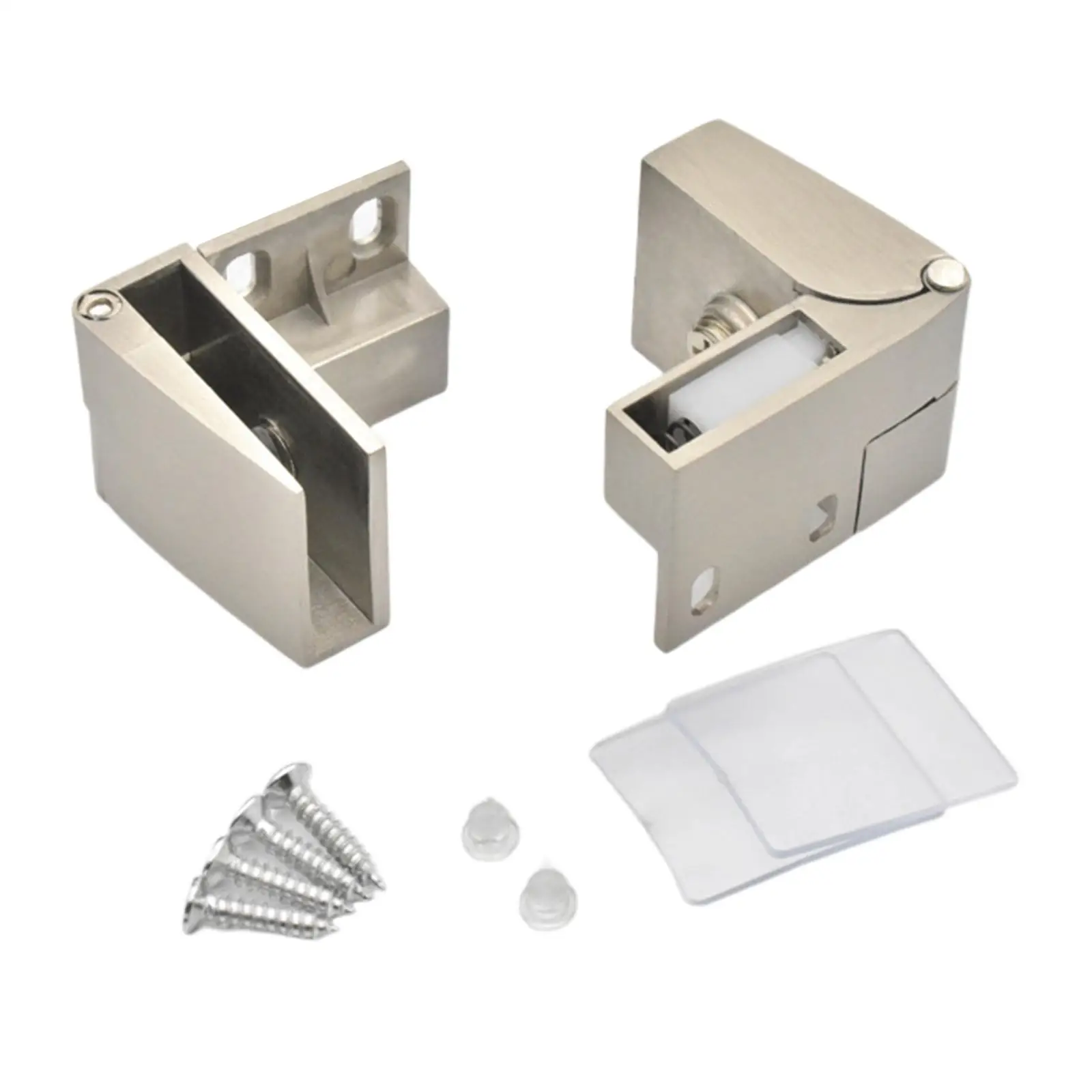 

Стеклянные дверные петли Петли для шкафа Сверхмощные с винтами Шкаф для шкафа Светло-золотой