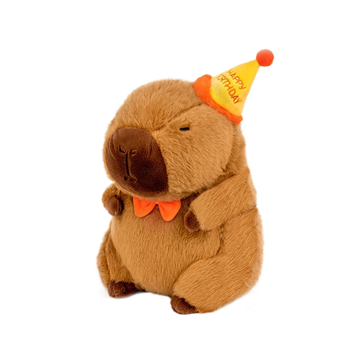 Capybara Plush Doll CuteAnime Fluffty Toy Kawaii Plushie Happy Birthday Doll Gift for Girl Friend Soft Stuffed Animals