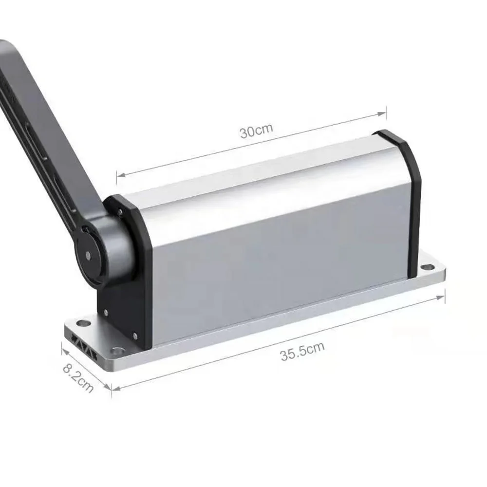 Applicable to Side Mount Automatic Door Opener 90 Degree Curved Arm Type Flat Motor Electric Door Closer Exterior Community Cour