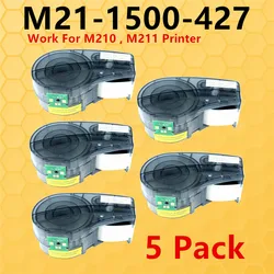 1~5PK New Version M210 M211 with CHIP M21-1500-427 Self-Laminating Wire Wrap for Control and Electrical Panels,Datacom Cables
