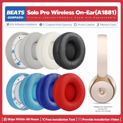 Replacement Ear Pads For Beats Solo Pro Wireless On Ear Headphone Accessories Headset Ear Cushion Repair Parts A1881