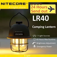 NITECORE LR40 Camping Lantern Camping light Power bank Tent light Portable lamp hand lantern Campsite Light Pendant Lights