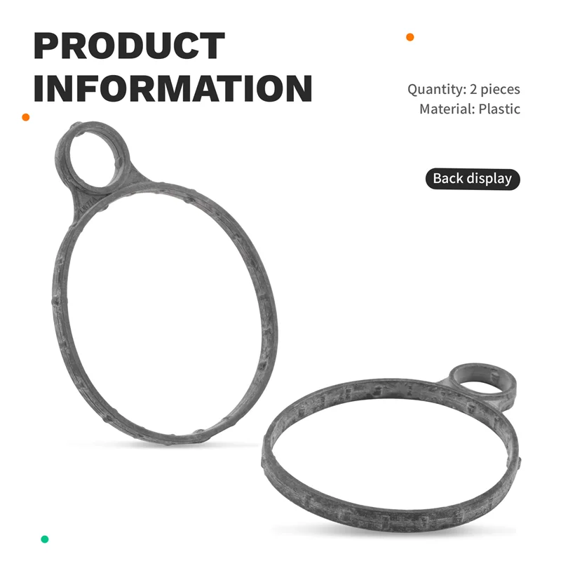 الفرامل مضخة تفريغ لفولفو XC60 S40 S60 2 قطعة 31375695 حلقة لإحكام الإغلاق LHD قطع غيار السيارات