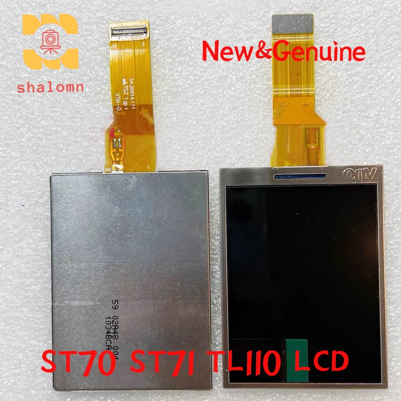 Nuevas piezas de repuesto originales de reparación LCD ST70 ST71 TL110 para Samsung ST70 ST71 TL110 con pantalla retroiluminada