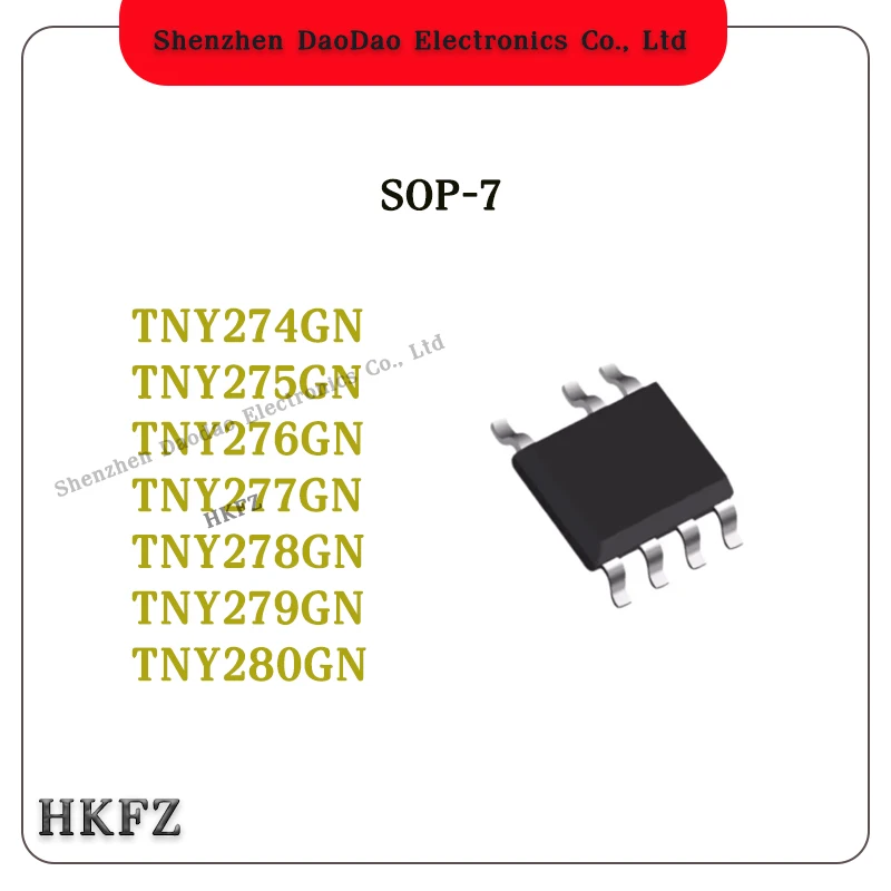 

10Pcs TNY274GN TNY275GN TNY276GN TNY277GN TNY278GN TNY279GN TNY280GN -TL SOP-7 Voltage regulator chip IC new original