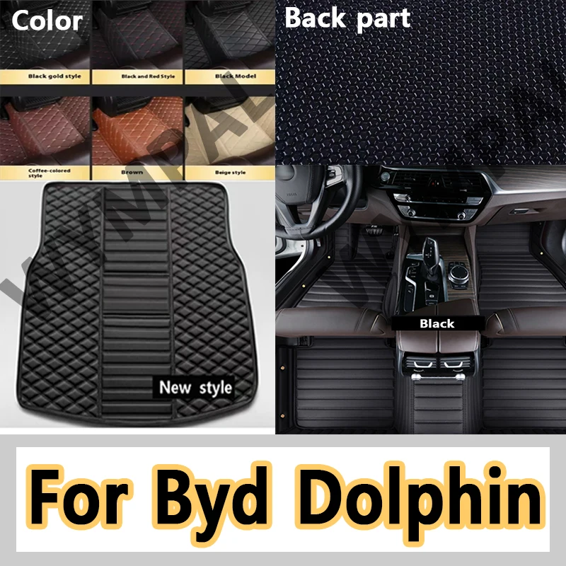 

Luxury Car Floor Mat For Byd Dolphin 2021 2022 2023 Man High Quality Non-Slip Waterproof Carpets Auto Foot Pads Interior Rugs