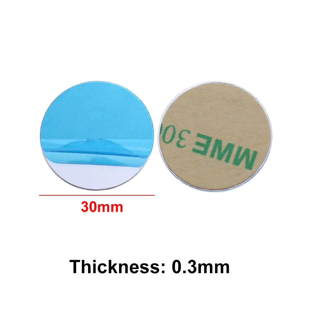 JCD 10 stücke Silber Magnetische Metall Platte Für Magnetische Auto Telefon Halter Universal Eisen Blatt Ständer Handy Magnet Halter Halterung