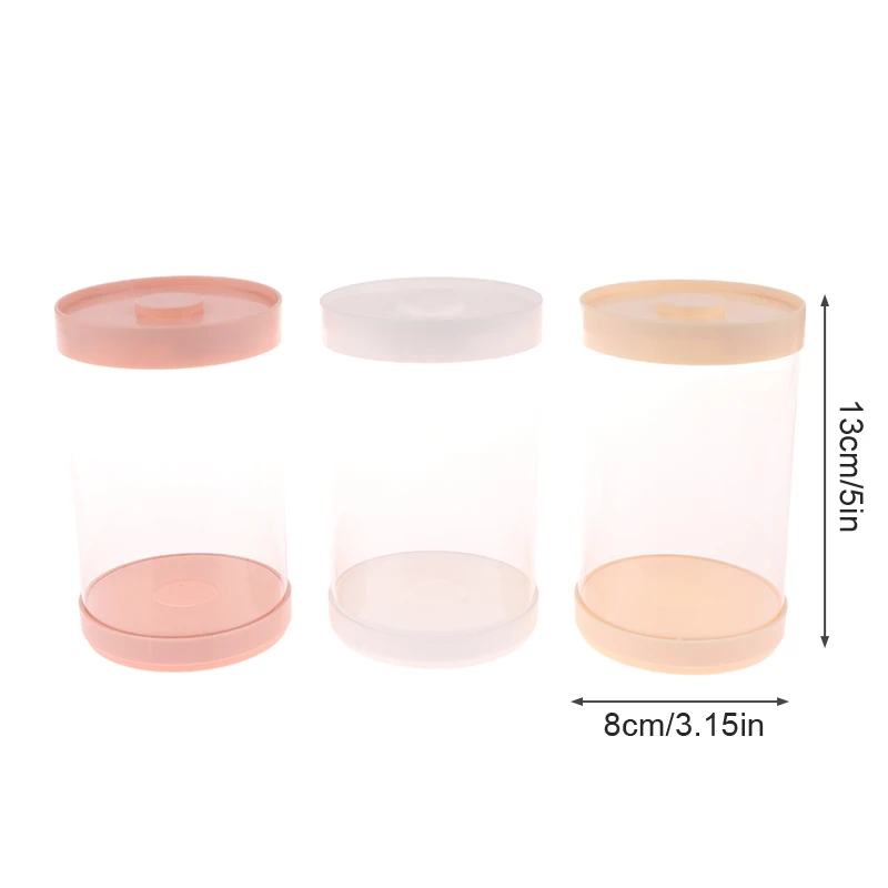 2Pcs Transparent Acrylic Display Organizer Figures Collectible Cosmetics Jewelry Display Stands Toy Model Display Stand