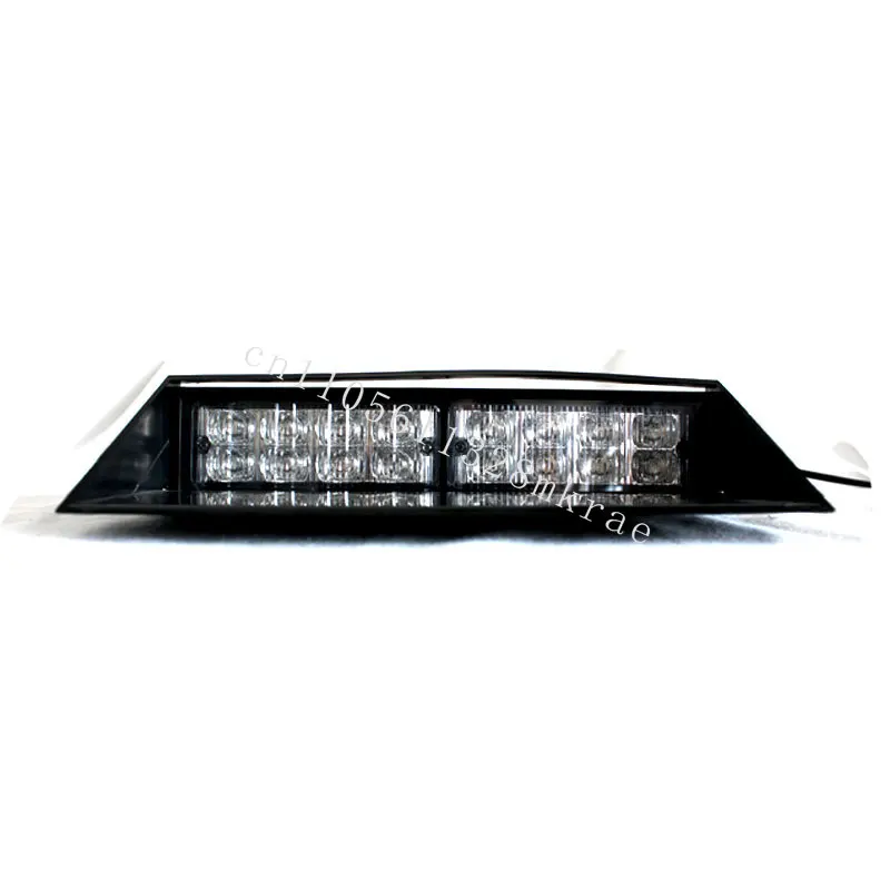 

New Waterproof 48w Ion Blue Dashboard Strobe Light New Warning Light Emitting Diode Front Window Flashing
