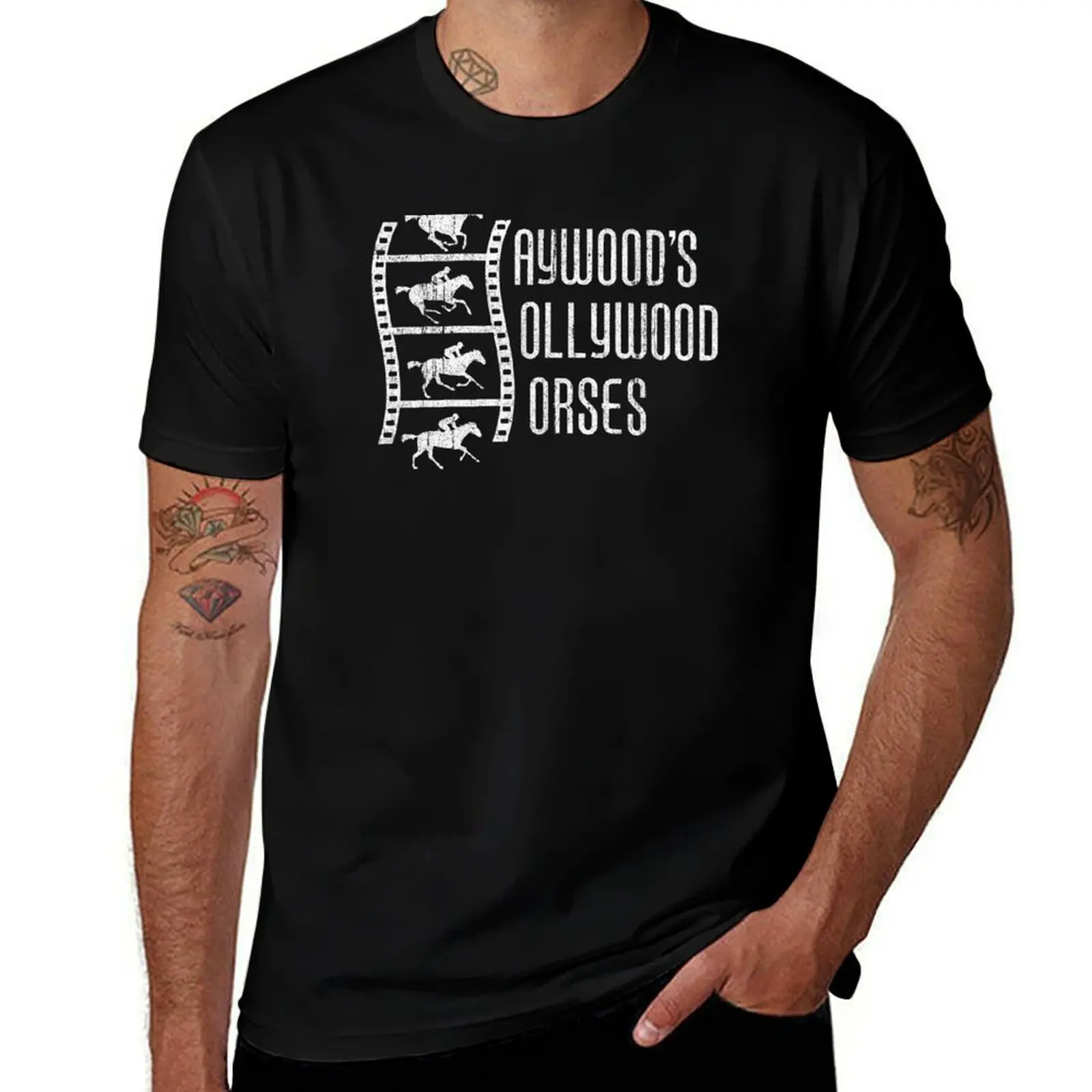 

Haywood's Hollywood Horses - NOPE (Variant) T-Shirt Anime t-shirt gifts for boyfriend cotton man t-shirts shirts men graphic