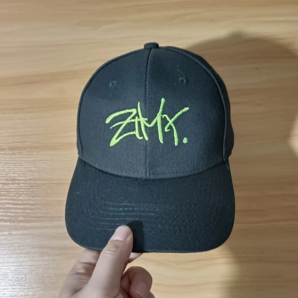 ZUTOMAbalance-Casquette de Baseball Noire Ajustable pour Homme et Femme, Chapeau Décontracté avec Logo Brodé ZMX