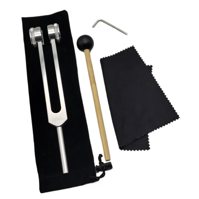 Diapason 128 Hz pour le yoga, la méditation, la guérison, le test du système nerveux, le diapason pour la santé, maintient l'âme, le corps et l'esprit en parfait état