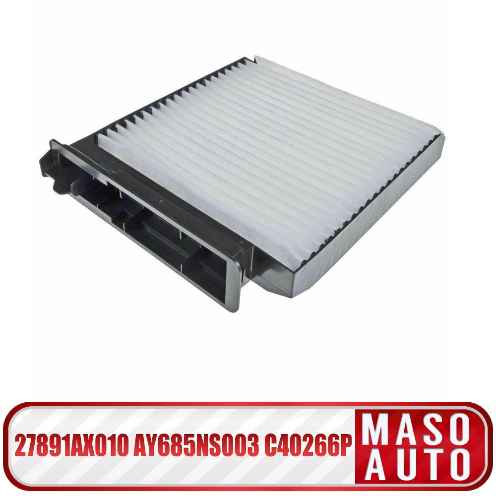 Car Pollen Cabin Air Filter For Renault Modus Clio Nissan Note Dacia Duster 27891AX010 AY685NS003 Accessories