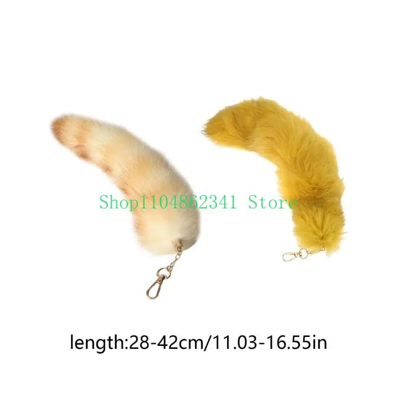 5ASD Halloween Costume Cosplay Vestite Codine pellicce per animali artificiali