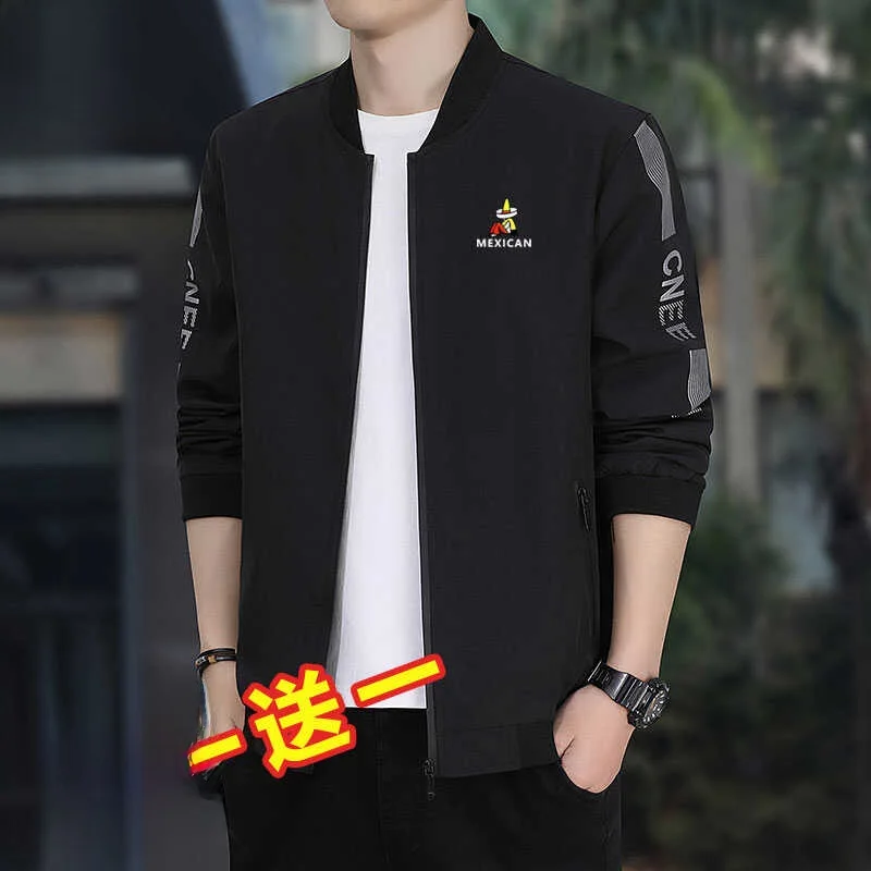 

Casual ort Baseball Sle Jaet для мужчин Тонкий круглый Ne Осенний новый Sle Полиэстер Нейлон Cosite Fiber Тrea против морщин...