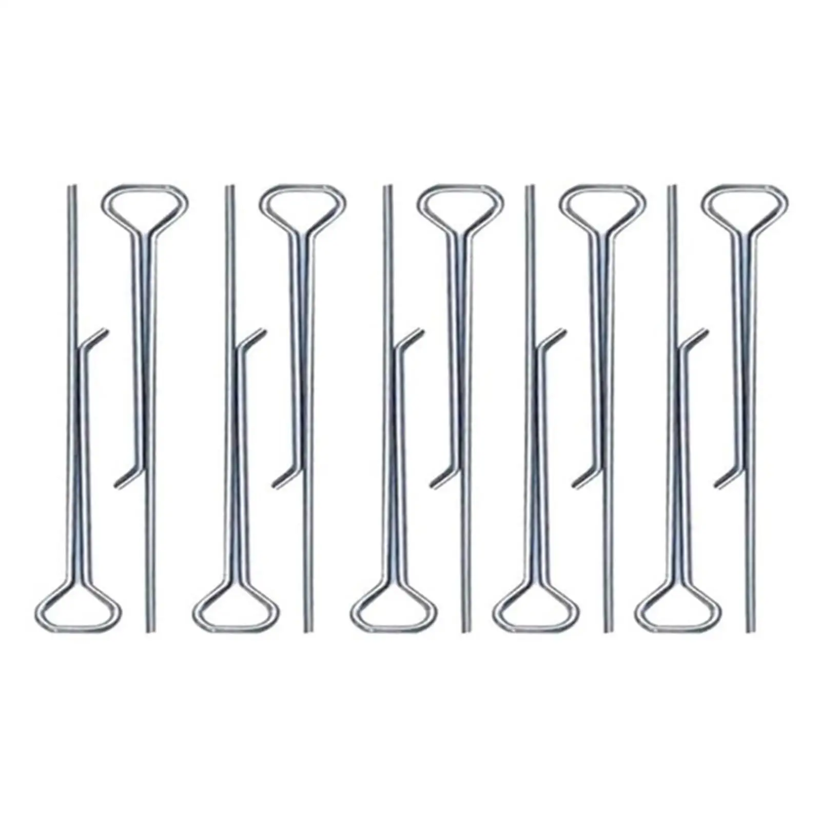 10 Pieces Candle Wick Holders Candle Wick Centering Devices 11cm Wick Stabiliser Tools Metal Wick Clips for Beginners