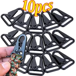 10 Pcs Nylon Webbing Belt Key Chain Bag Hook Multi-functional Buckles Outdoor Tactical Mountaineering Tools Hawkbill Carabiner