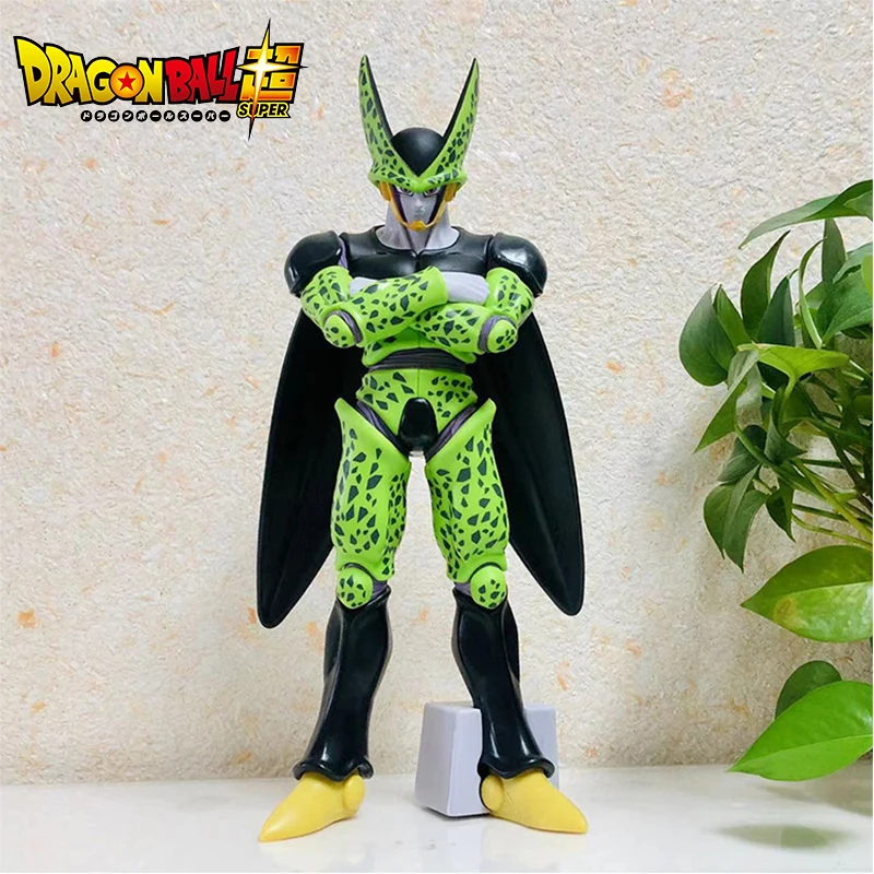 31cm Dragon Ball Anime Figure Perfect Cell Large Action Figure Pvc Statue Doll Collection Model Toys For Children Christmas Gift