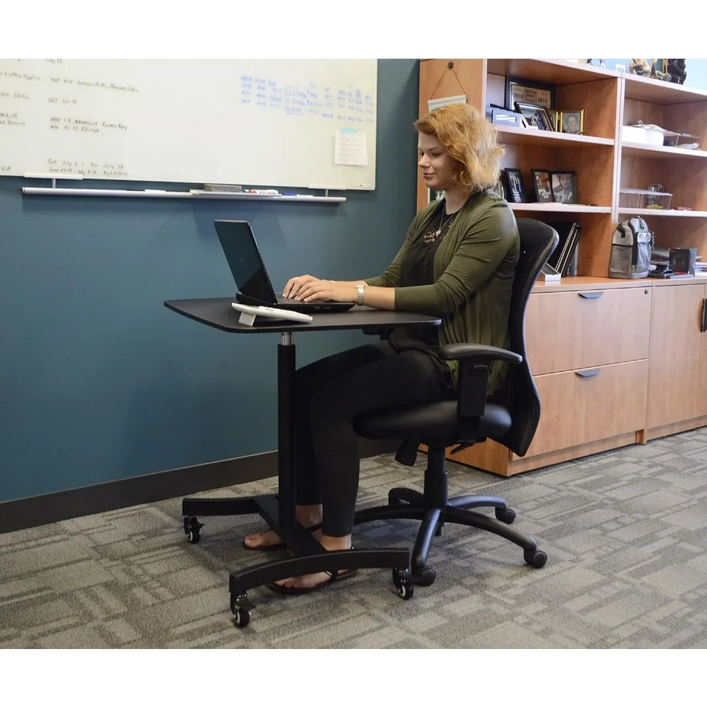 قم برفع مساحة عملك: مكتب قائم أحادي الطبقة قابل للتعديل لتغيير الارتفاع