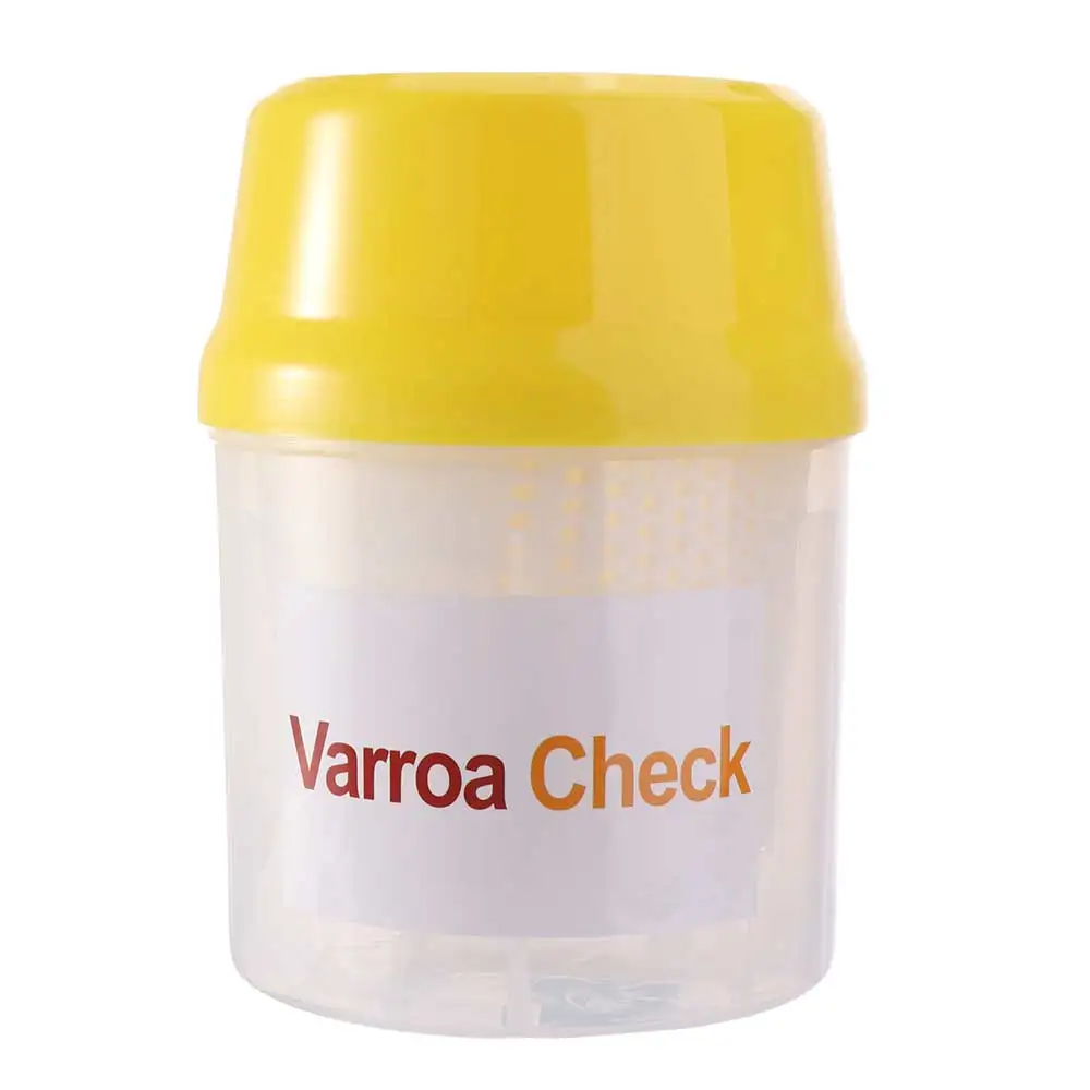 Plastic Beehive Varroa Mites Check Test Bottle Durable Efficient Mite Removal Tool Dedicated Beekeeping Mite Detection Boxs Bees