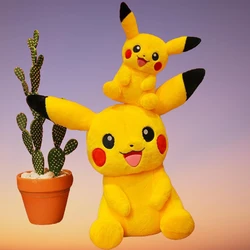 30-75cm Big Size Pokemon Kawaii Pikachu Plush Toy Stuffed Anime Doll Giant Throw Pillow Christmas Halloween Gift Girl Room Decor