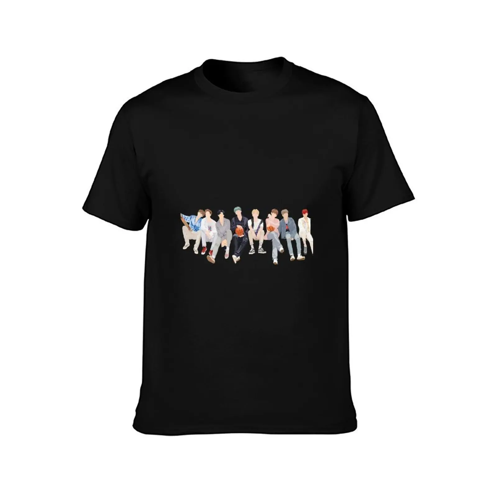 ATEEZ Wave T-Shirt Large Size Soft Cotton T-Shirt