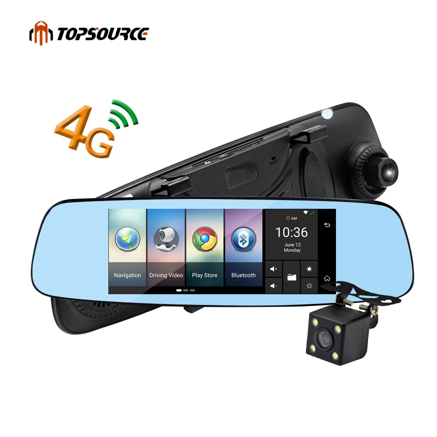 4G/3G Car DVR Mirror 7