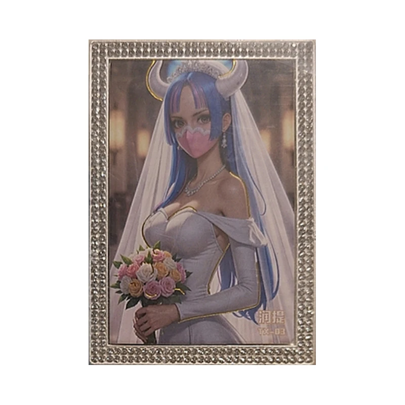 Anime ONE PIECE Rare MR QP WY BL JBR LR SF GP QT XC UR UH XR BX TX HR LB Metallo Ulti Carta da collezione Giocattoli per ragazzi Regalo di compleanno