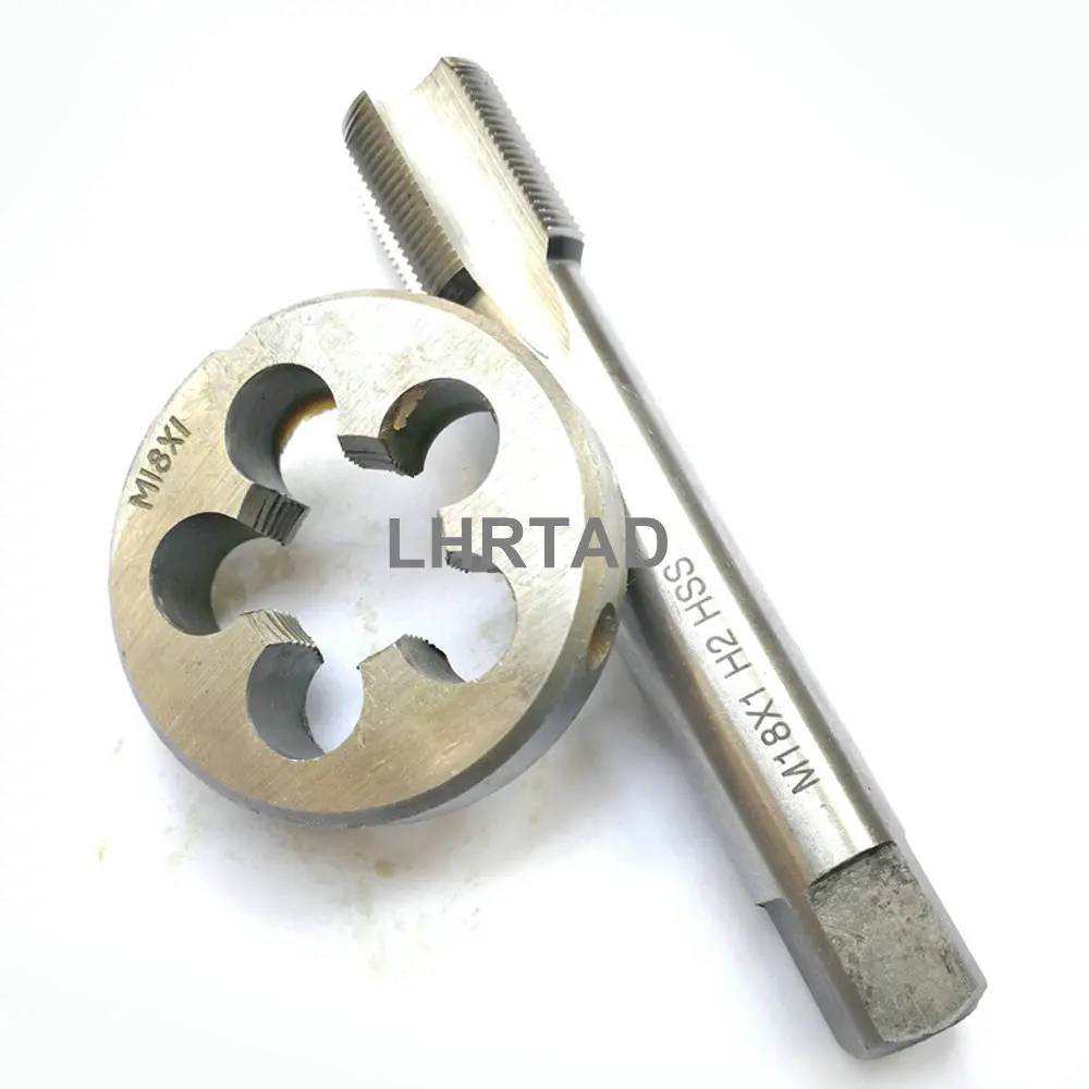 metric m18x1.5 thread Screw Tap and Die set HSS Right Hand M18X0.75mm M18X1mm M18X1.25mm M18X1.75mm M18X1.5mm M18X2mm M18X2.5mm