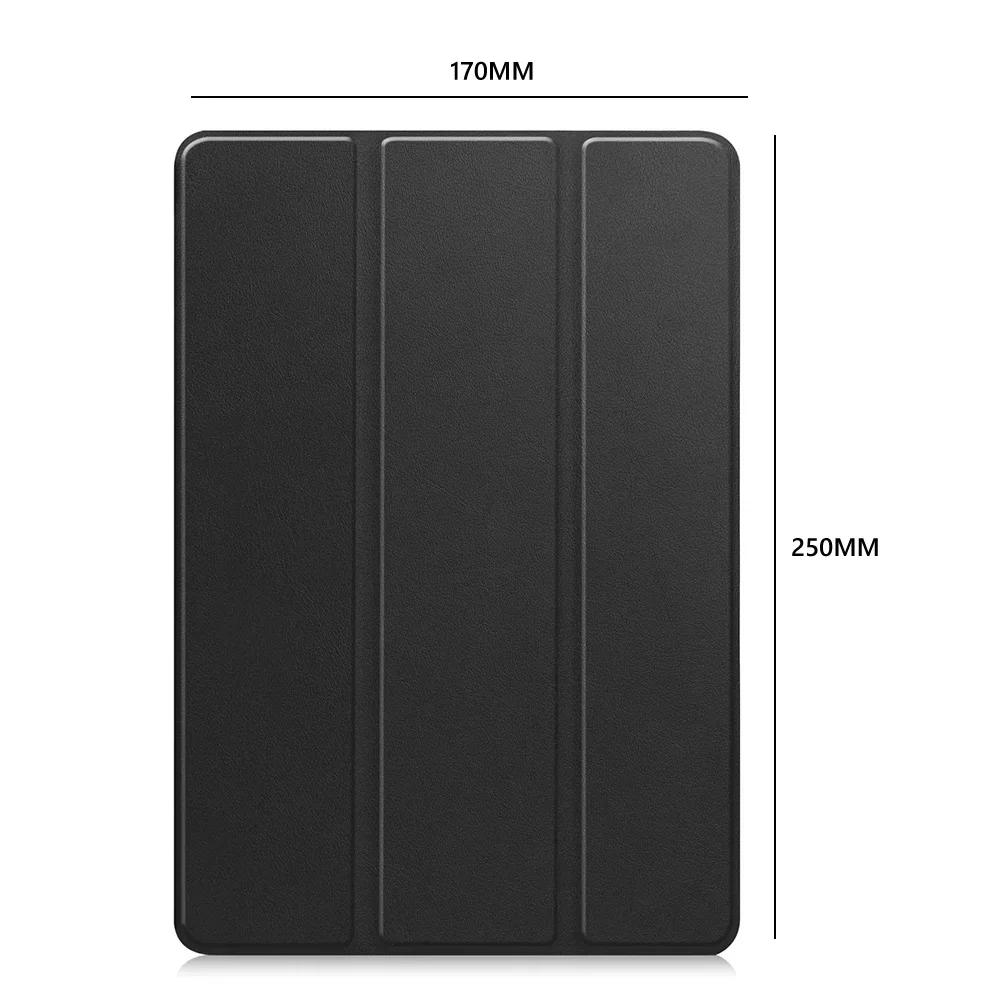 ใหม่เคสแท็บเล็ตหนัง PU สําหรับ All-New Amazon Fire HD 10 แท็บเล็ต (รุ่นที่ 13 ปีที่,2023 Release) กันกระแทก Trifold Stand Cover