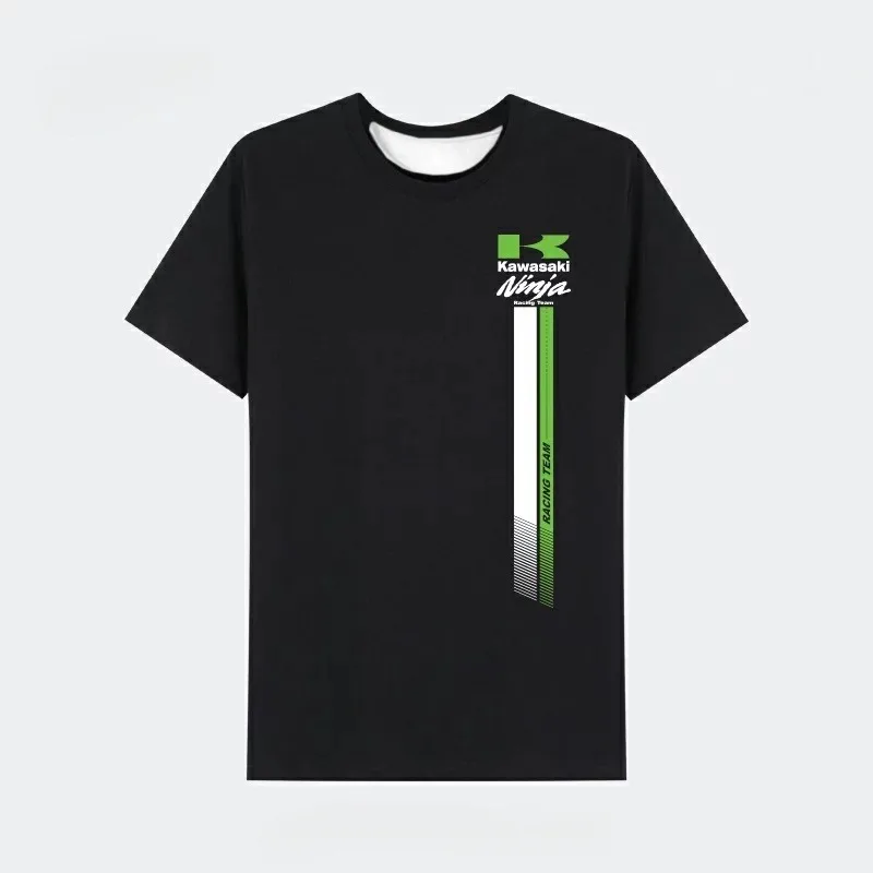 

Kawasaki Kawasaki Ninja Ninja Motorcycle Factory Team T Мужская летняя рубашка с короткими рукавами