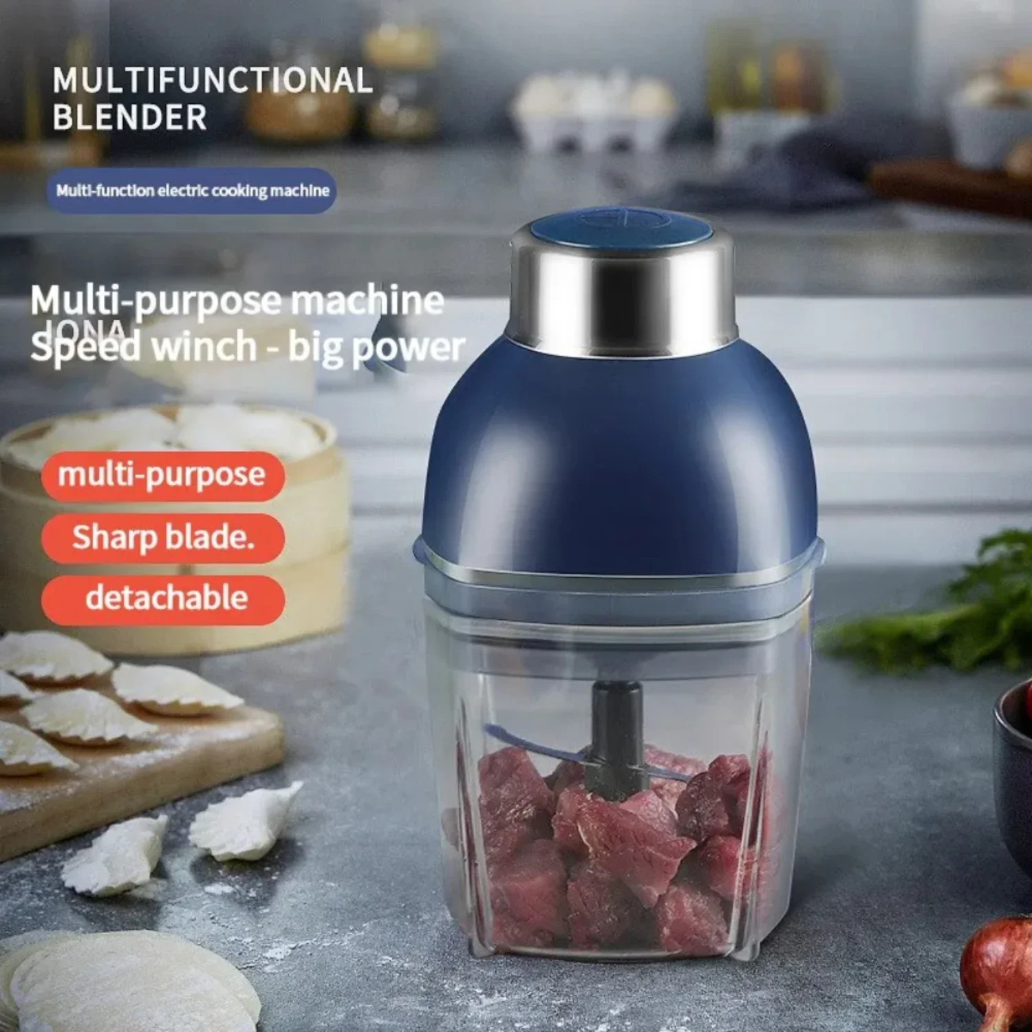 

Multifunctional Household Meat and Juice Grinder for Versatile Cooking and Convenient Baby Food Preparation