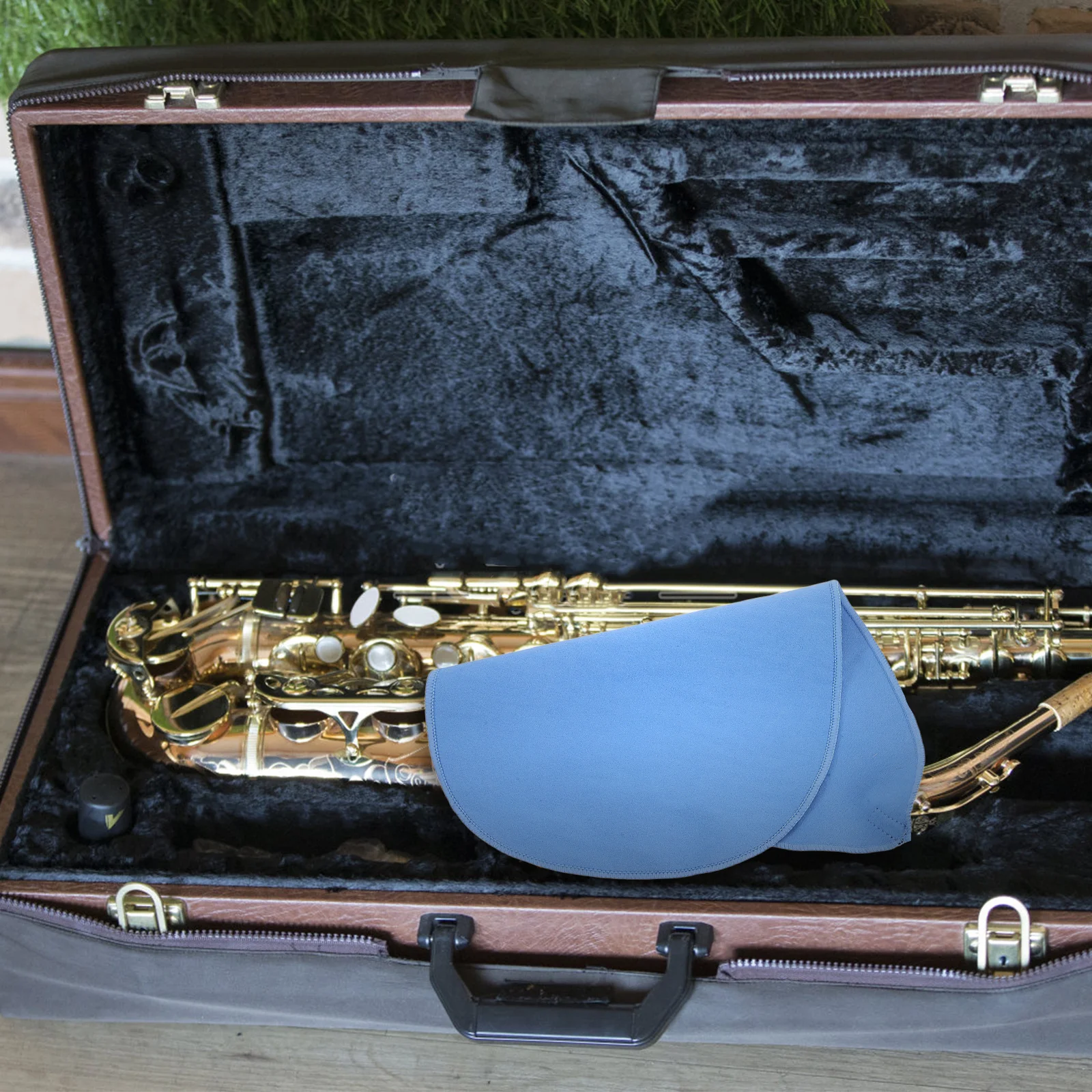 

4Pcs Versatile Musical Instrument Cleaning Cloth Fine Removal for Saxophone Flute Clarinet Bore Maintenance Tool