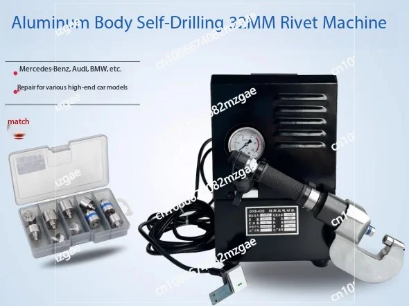 Self-piercing Riveting Aluminum Body Repair Stamping Riveting and Retracting Machine Electric Hydraulic Portable Busway Piercing
