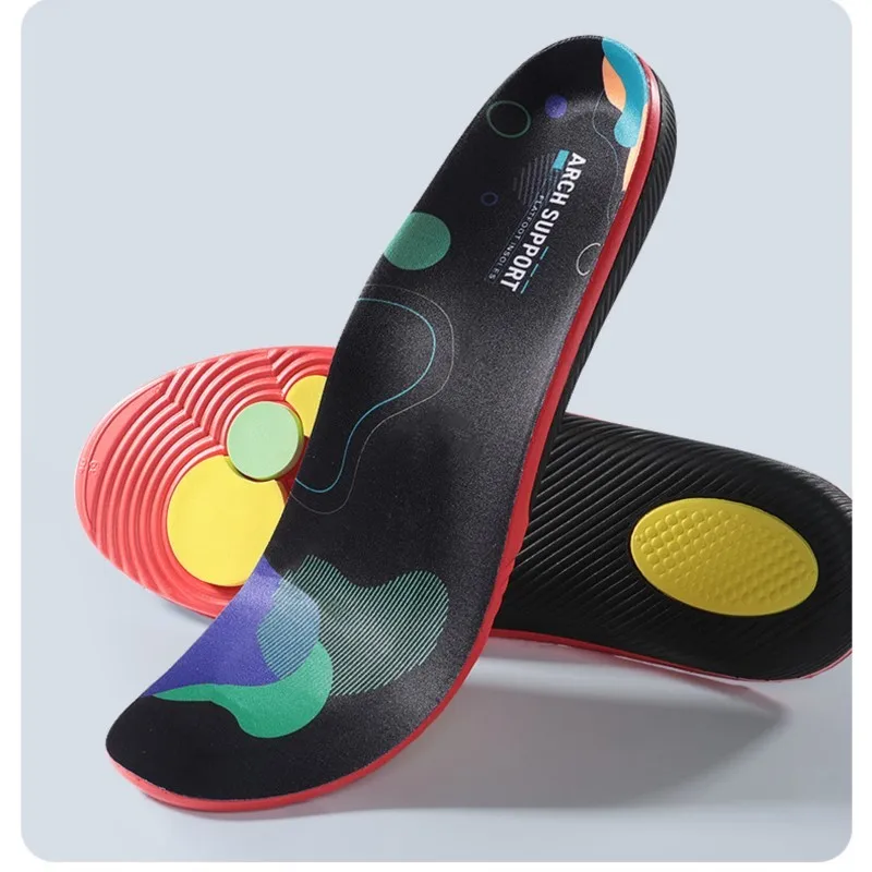 Arch Support Orthodontic Insoles Foam Wear-resistant Orthodontic Flat Feet Anti-torsion Sweat-absorbing Shock Absorption