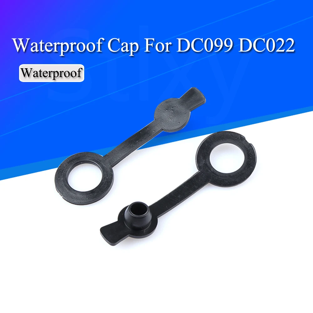 10PCS /LOT Waterproof cap DC099 5.5 mm x 2.1mm DC Power Jack Socket Female 11MM 5.5*2.1 5.5*2.5MM Waterproof