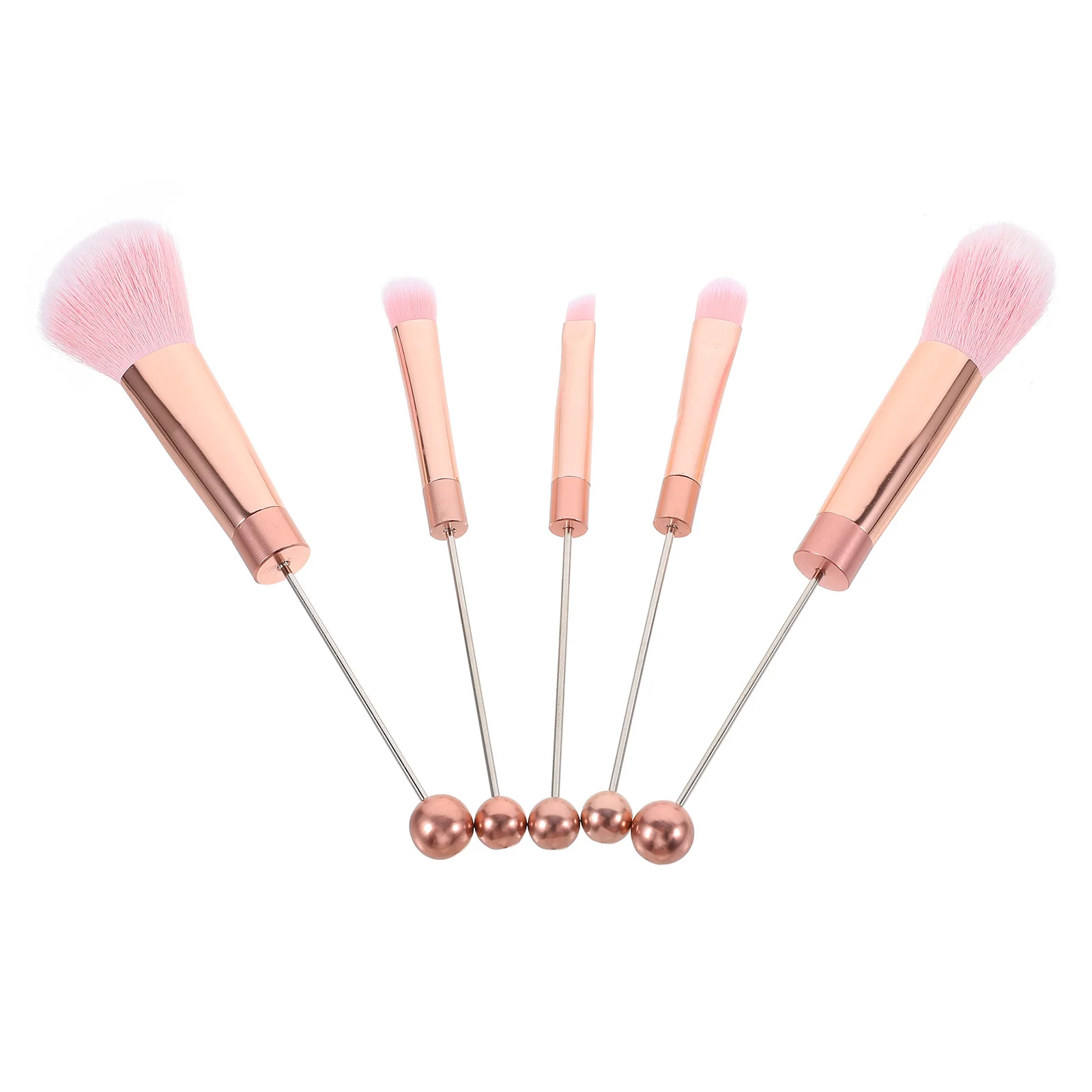 

1 Set Makeup Brush Set Soft Bristles Portable Cosmetics Brushes For Women Blending Face Eye Shadow Powder Application Tools