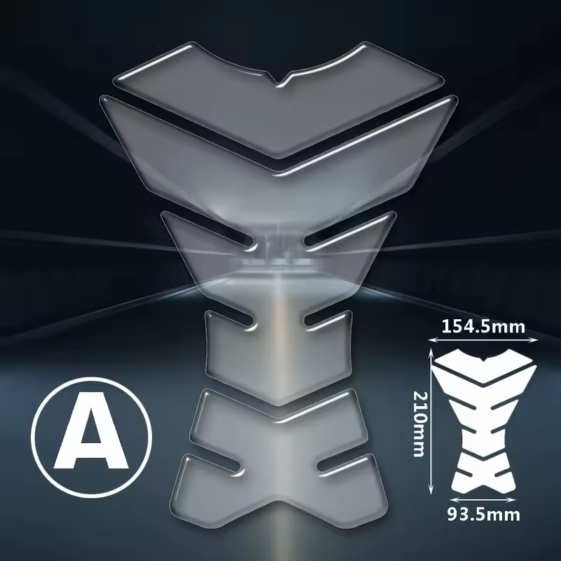 Transparent Resin Tank Pad Protector Universal for Motorbike for Kawasaki Honda CBR Suzuki GSXS GSXR Yamaha etc - Image 9