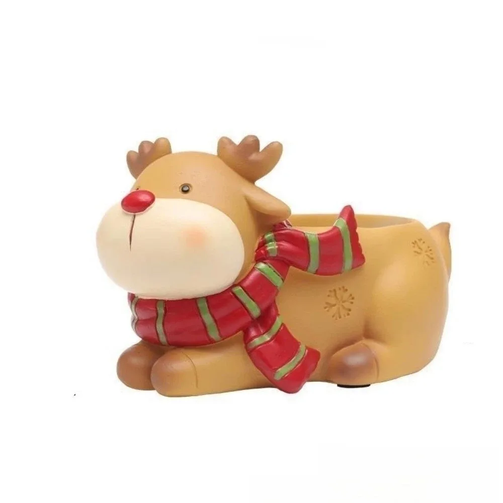 Storage Box Dog Flower Pot Desktop Ornaments Tortoise Plant Holder Funny Rabbit Flowerpot Balcony