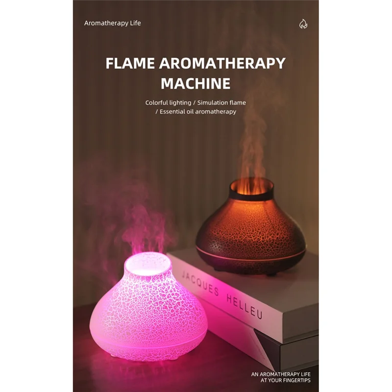 الترويج! ناشر اللهب 130 مللي الناشر النار الملونة لهب المرطب الصغيرة زيت طبيعي الناشر لغرفة مكتب B