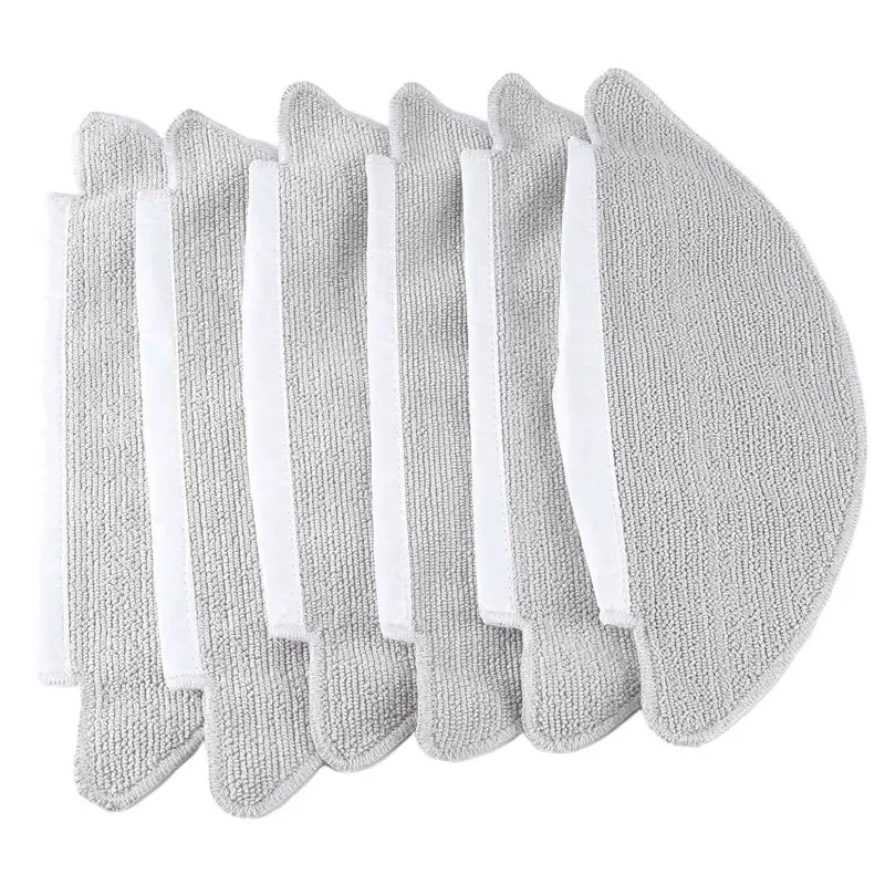 

HOT-6Pcs Mop Cloths For Xiaomi Viomi V5 / V5 Pro Wipes Rags Accessories Vacuum Cleaner Replacement Spare Parts Parts