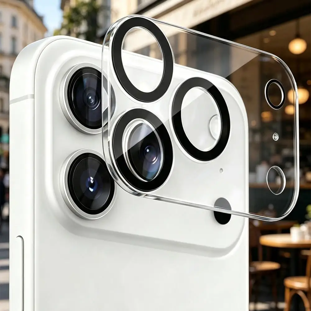 For iPhone18 Pro Max HD Camera Protector Glass Full Coverage Camera Lens Tempered Glass Anti-scratch Lens Protective Film