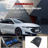 The Latest 15W Wireless charger,Special on-board QI phone fast charging panel Car Accessories For chevrolet Malibu XL 2016-2023