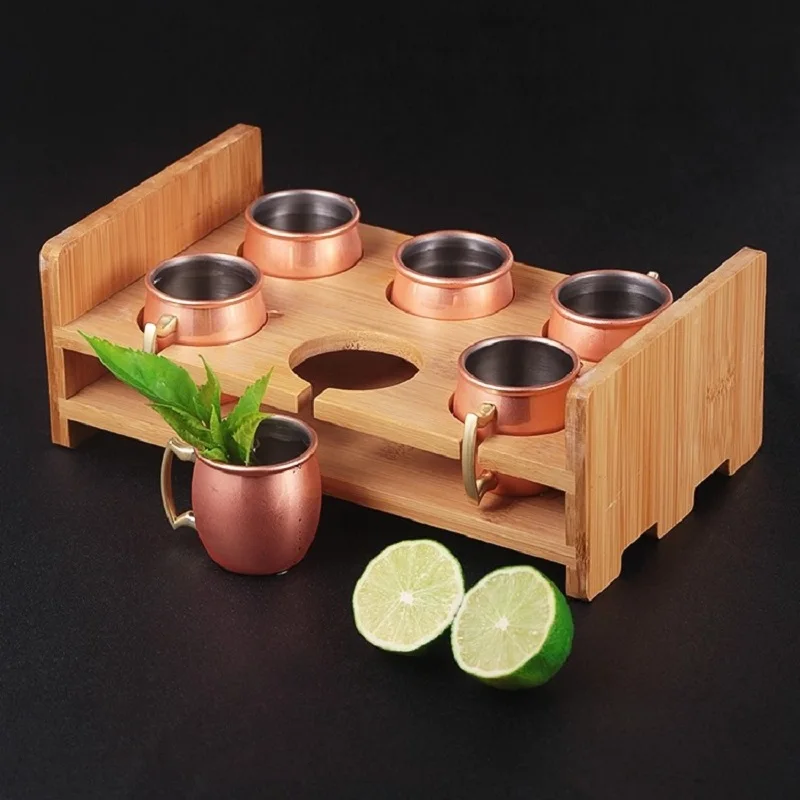 

60ml Measuring Cup Tools Bar Measure Cocktail Jigger Copper Plated Bar Tools Bar Accessories Barware